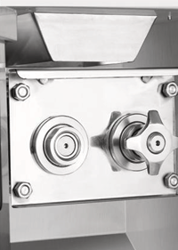 Máquina Combinada Cortadora y Picadora de Carne Estilo Bandeja y Fácil Desmontaje | Doble Motor 2200