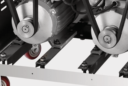 Máquina Combinada Cortadora y Picadora de Carne Estilo Bandeja y Fácil Desmontaje | Doble Motor 2200